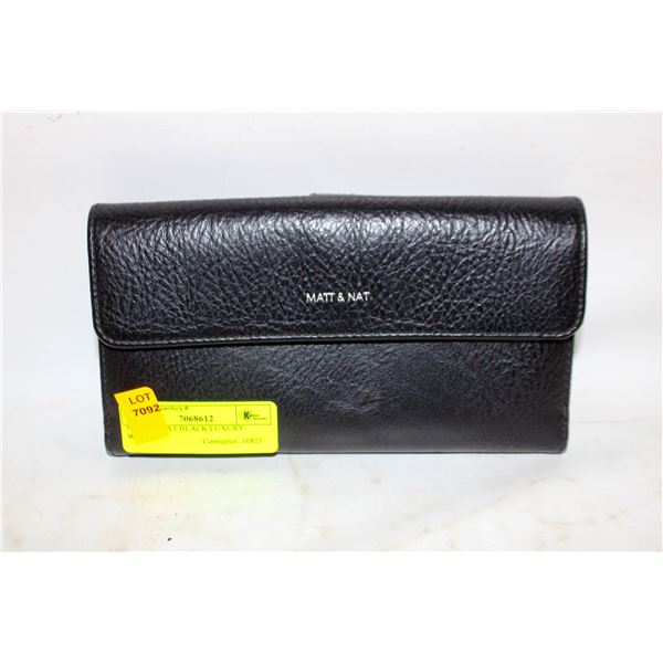 MATT & NAT BLACK LUXURY WALLET