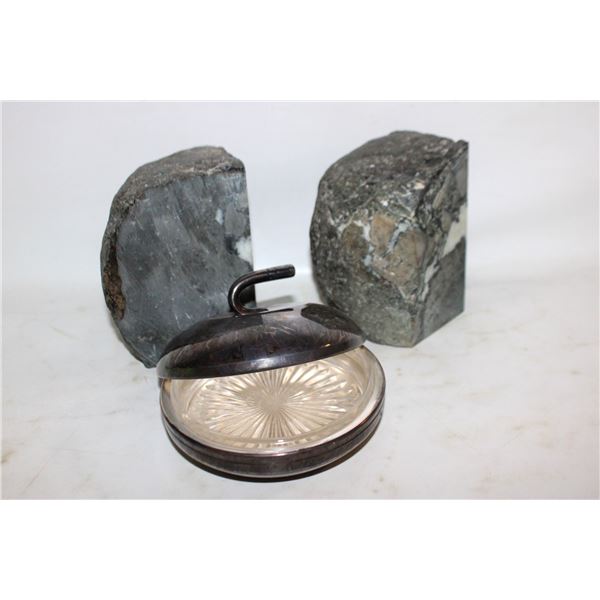 ESSAY CANADA SILVER PLATE CURLING ROCK