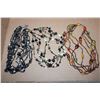 Image 1 : 3 BEADED NECKLACES