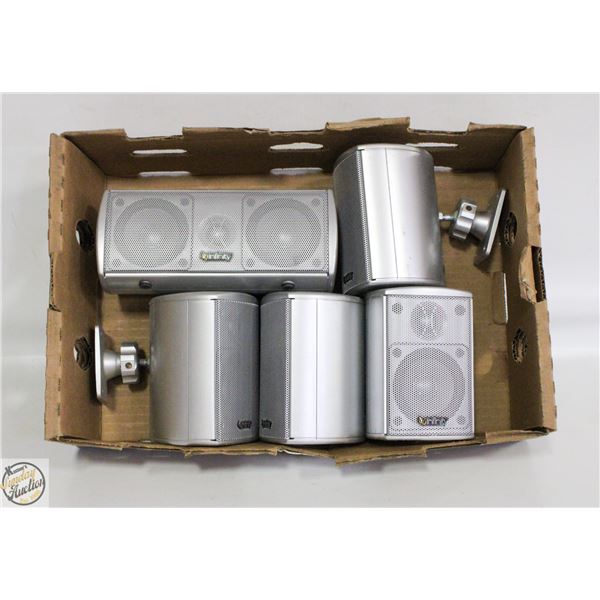 FLAT WITH INFINITY 5-PIECE SURROUND SOUND