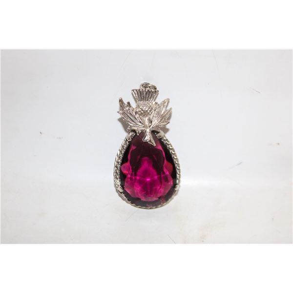 SCOTTISH THISTLE PENDANT