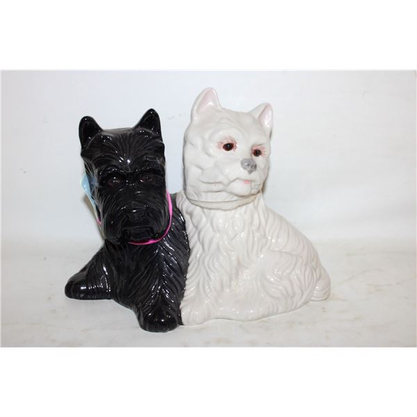 VINTAGE BLACK & WHITE 12 YEAR OLD WADE CERAMIC