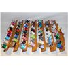 Image 1 : SEWING THREAD WOOD RACK WITH 60 SPOOLS