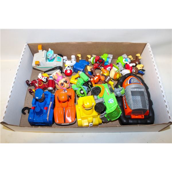 PAW PATROL PUPS, CARS & TRUCKS TOYS