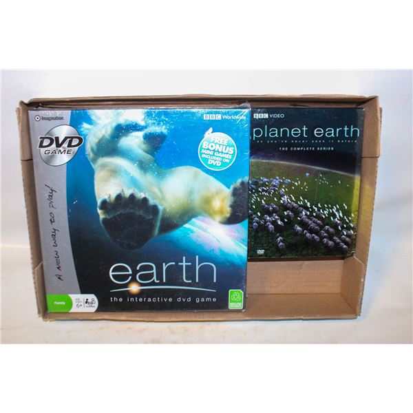 NEW SEALED EARTH DVD FAMILY GAME &