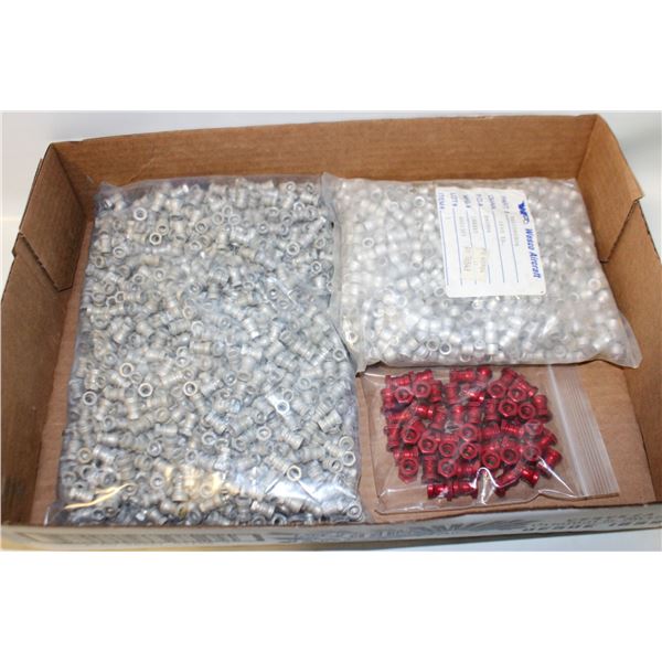 WESCO AIRCRAFT CHERRY COLLAR FASTERS+RED