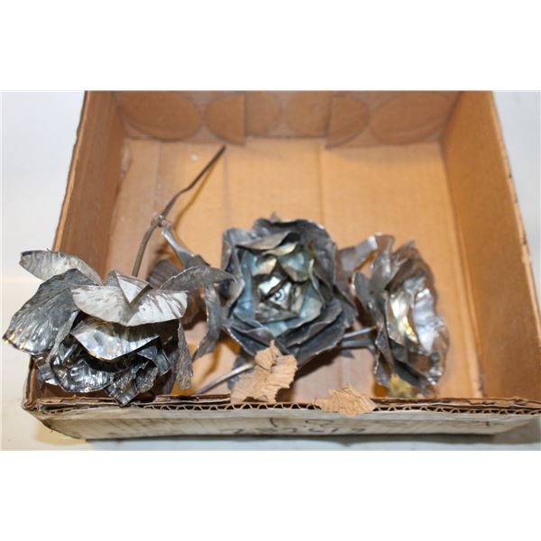 CUSTOM METAL ROSES