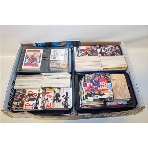 HOCKEY TINS OF CARDS