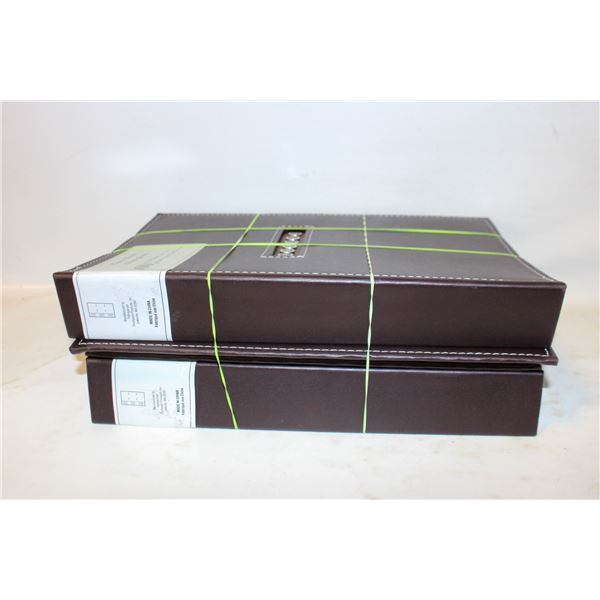 NEW 3 PHOTO ALBUMS, 13"X9"