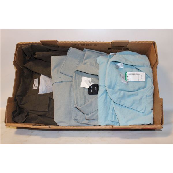 3 NEW MEN’S SHIRTS. 2 SIZE SMALL SHORT SLEEVE