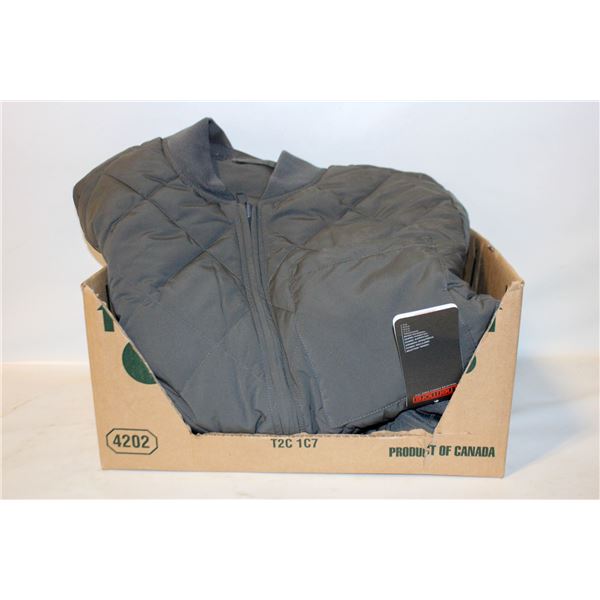 NEW MEN’S FRANK AND OAK GREY JACKET SZ MEDIUM