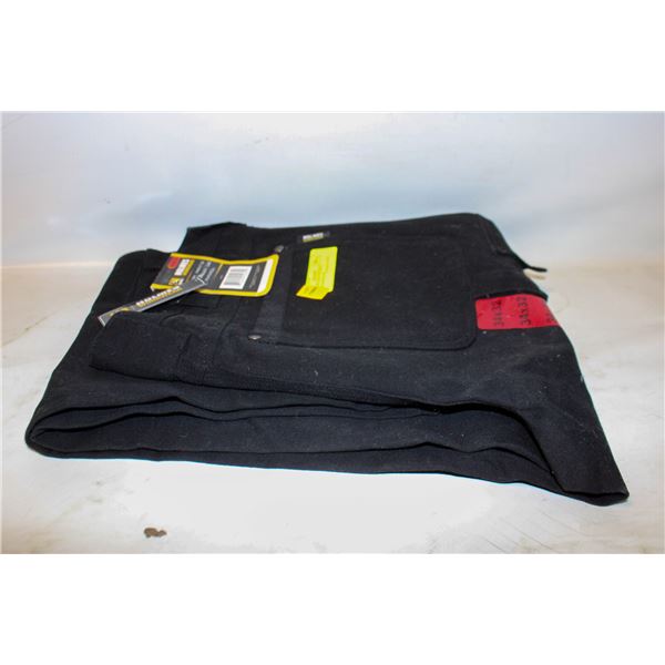NEW MENS 34X32 HOLMES WORKWEAR BLACK