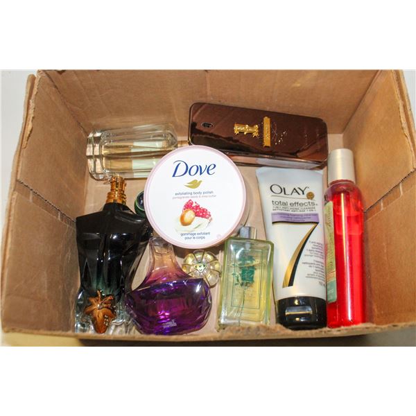 VARIOUS COLOGNES/PERFUMES FULL + PARTIAL BOTTLES