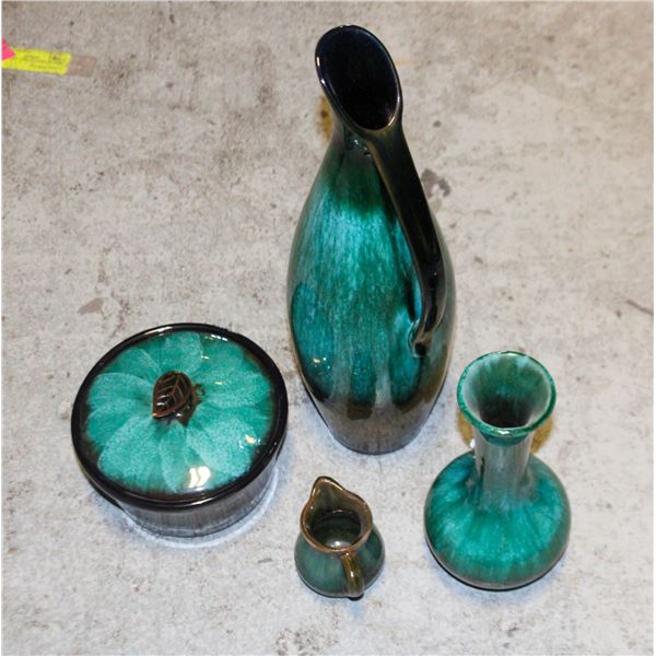 LOT OF BLUE MOUNTAIN POTTERY PIECES