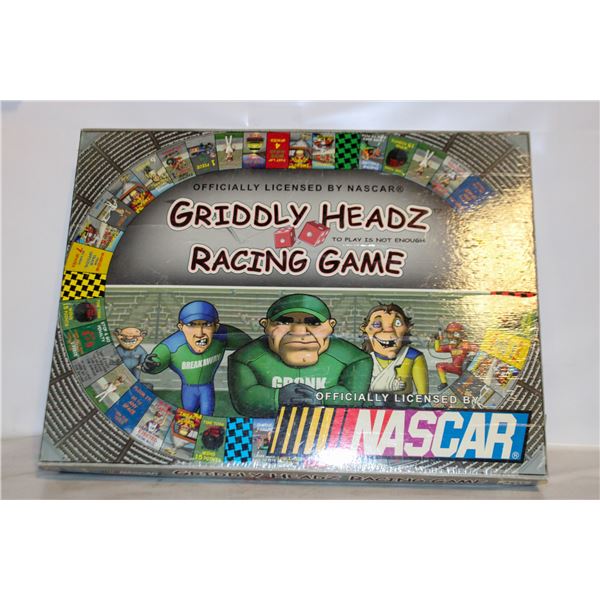 NASCAR GRIDDLY HEADS RACING GAME
