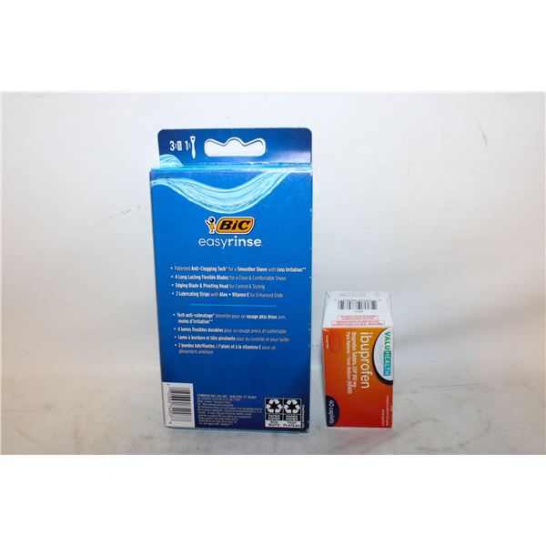 NEW BIC EASYRINSE REFILLABLE 1 HANDLE+3 CARTRIDGES