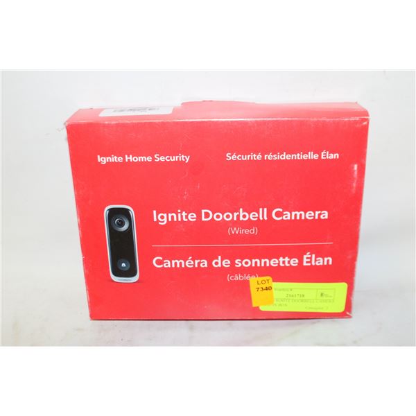 ROGERS IGNITE DOORBELL CAMERA WIRED IN BOX