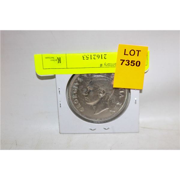 1949 SILVER ONE DOLLAR COIN