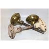 Image 1 : ANTIQUE BRASS DOOR HANDLES