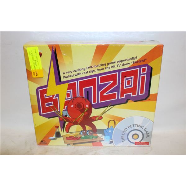 NEW SEALED BANZAI BETTING GAME