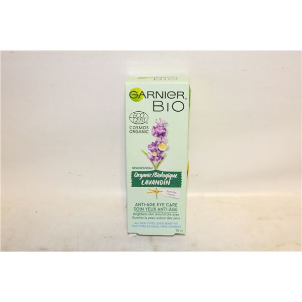 NEW GARNIER BIO ORGANIC ANTI-AGE EYE CREAM
