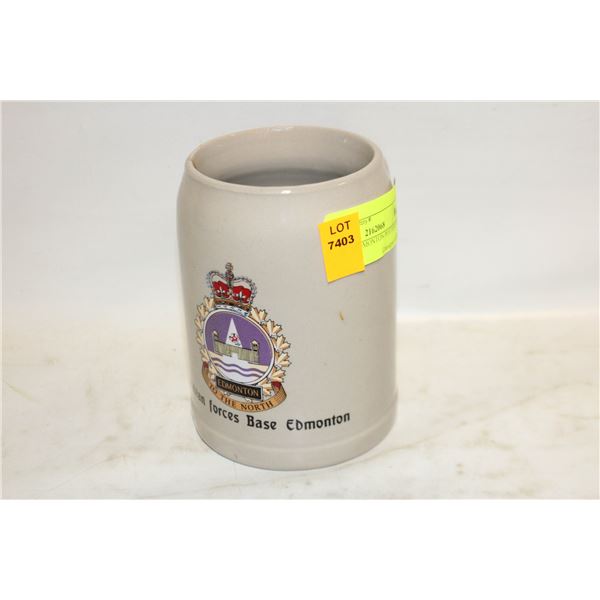 VTG CFB EDMONTON POTTERY MUG