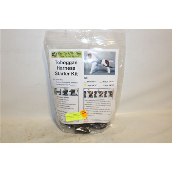 NEW TOBOGGAN HARNESS STARTER KIT LARGE BY PAW