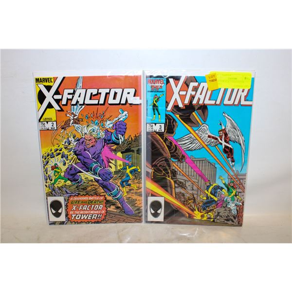 X-FACTOR #2 & 3 COLLECTOR COMICS