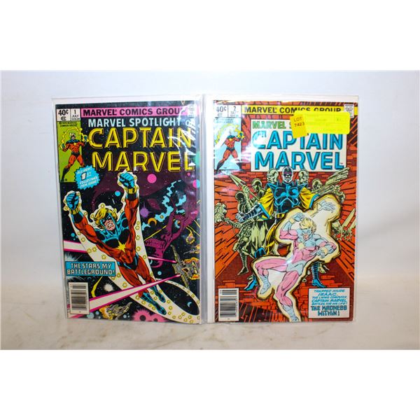 CAPTAIN MARVEL #1 & 2