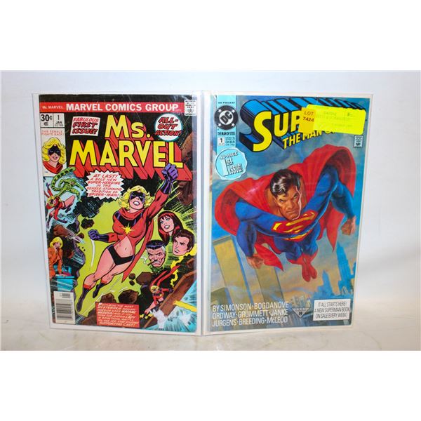 MS MARVEL #1 & SUPERMAN #1