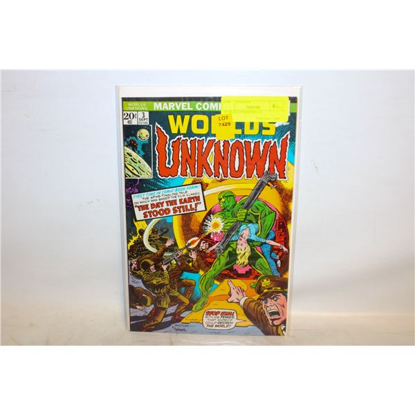 WORLDS UNKNOWN #3