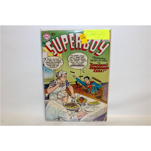 VINTAGE SUPERBOY #59 SEPT 1957