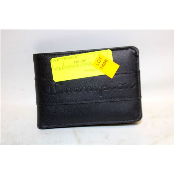NEW CHAMPION LEATHER WALLET