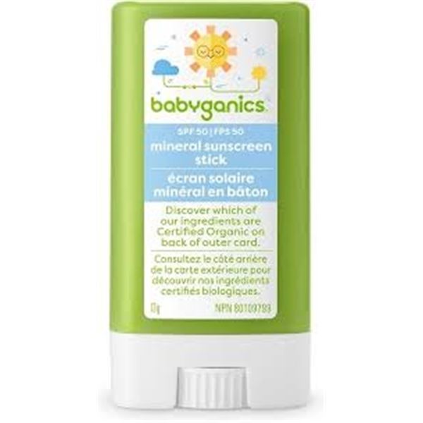 13G BABYGANICS MINERAL SUNSCREEN STICK