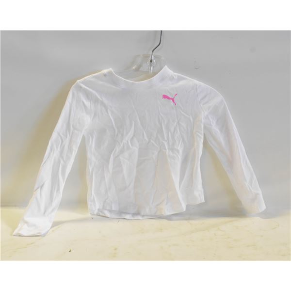 NEW PUMA KIDS SIZE 3 WHITE T-SHIRT