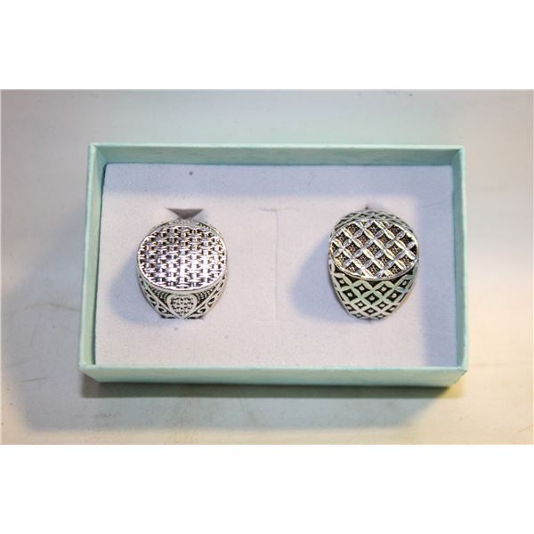 NEW 2PCS/SET MEN'S RING - SIZE 10 AND 11