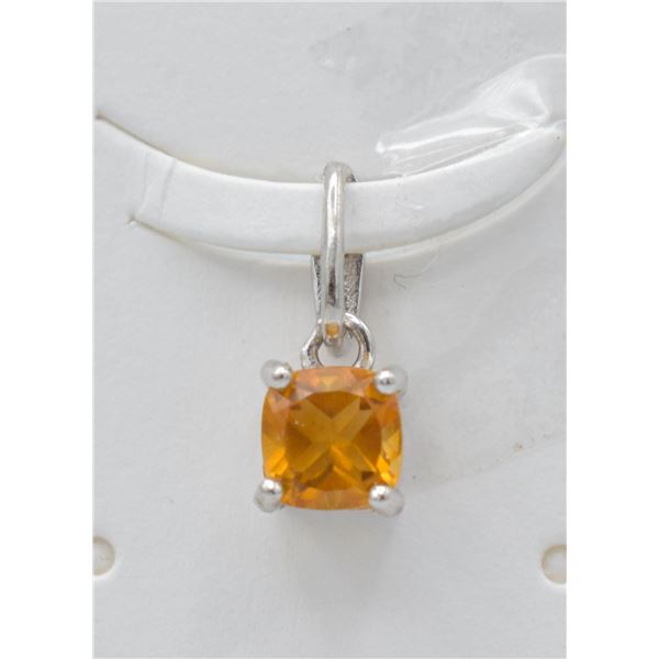 #92-NATURAL CITRIN PENDANT