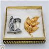 Image 1 : VINTAGE (X2) BROOCH'S