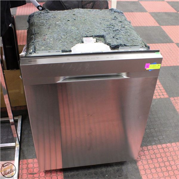 SAMSUNG 24" STAINLESS STEEL DISHWASHER W RACKS