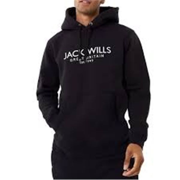 NEW JACK WILLIS BLACK HOODIE LARGE