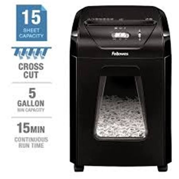 NEW FELLOWES 1500C POWER SHREDDER