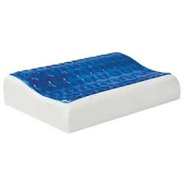 NEW SEALY CONTOUR COOLING GEL PILLOW W MEMORY FOAM