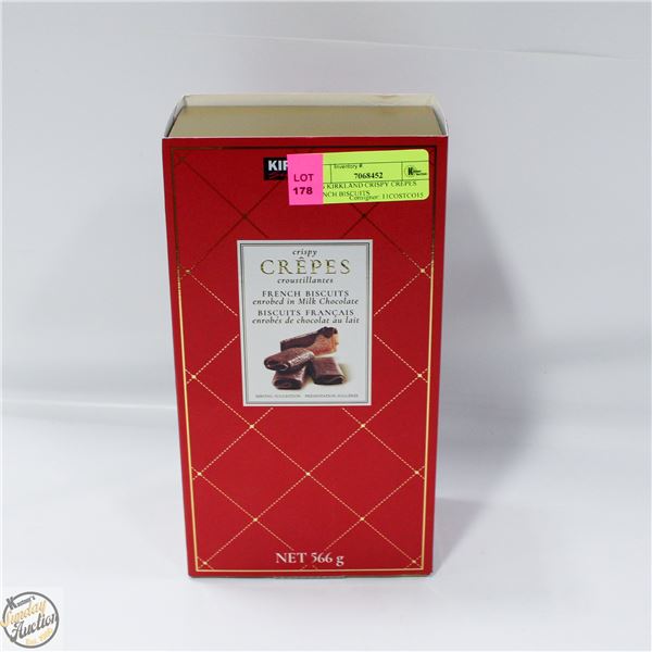 566G KIRKLAND CRISPY CREPES FRENCH BISCUITS