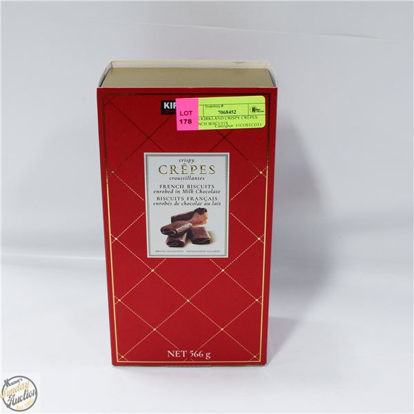 566G KIRKLAND CRISPY CREPES FRENCH BISCUITS