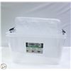 Image 1 : NEW 2PK GREENMADE 45 QUART STORAGE BINS