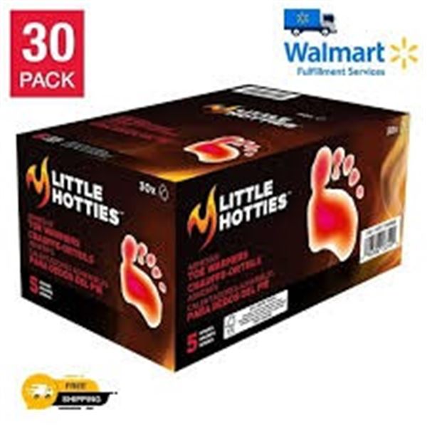 NEW 30 PAIRS ADHESIVE TOE LITTLE HOTTIES