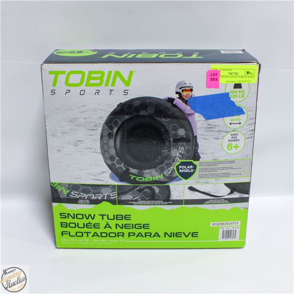 TOBIN SPORTS SNOW TUBE 46 X 46 X 14"