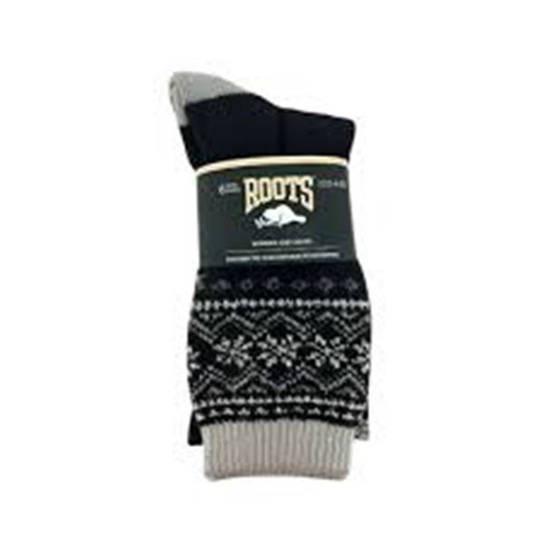 NEW 6 PAIRS ROOTS WOMENS COZY SOCKS SIZE 4-10
