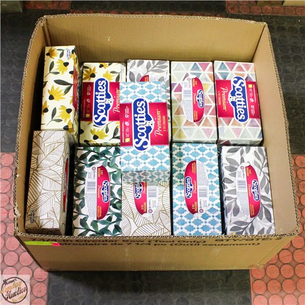 REPACKED 21PKS OF SCOTTIES TISSUE PAPER