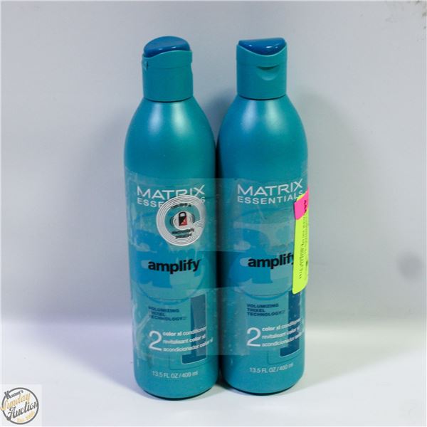 2 MATRIX ESSENTIALS XL CONDITIONER 400 ML BOTTLES